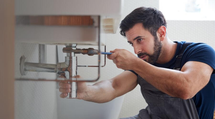 Hot water issue at sink in Hanover, IN
